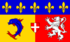 Flag Of Rhone Alpes Clip Art
